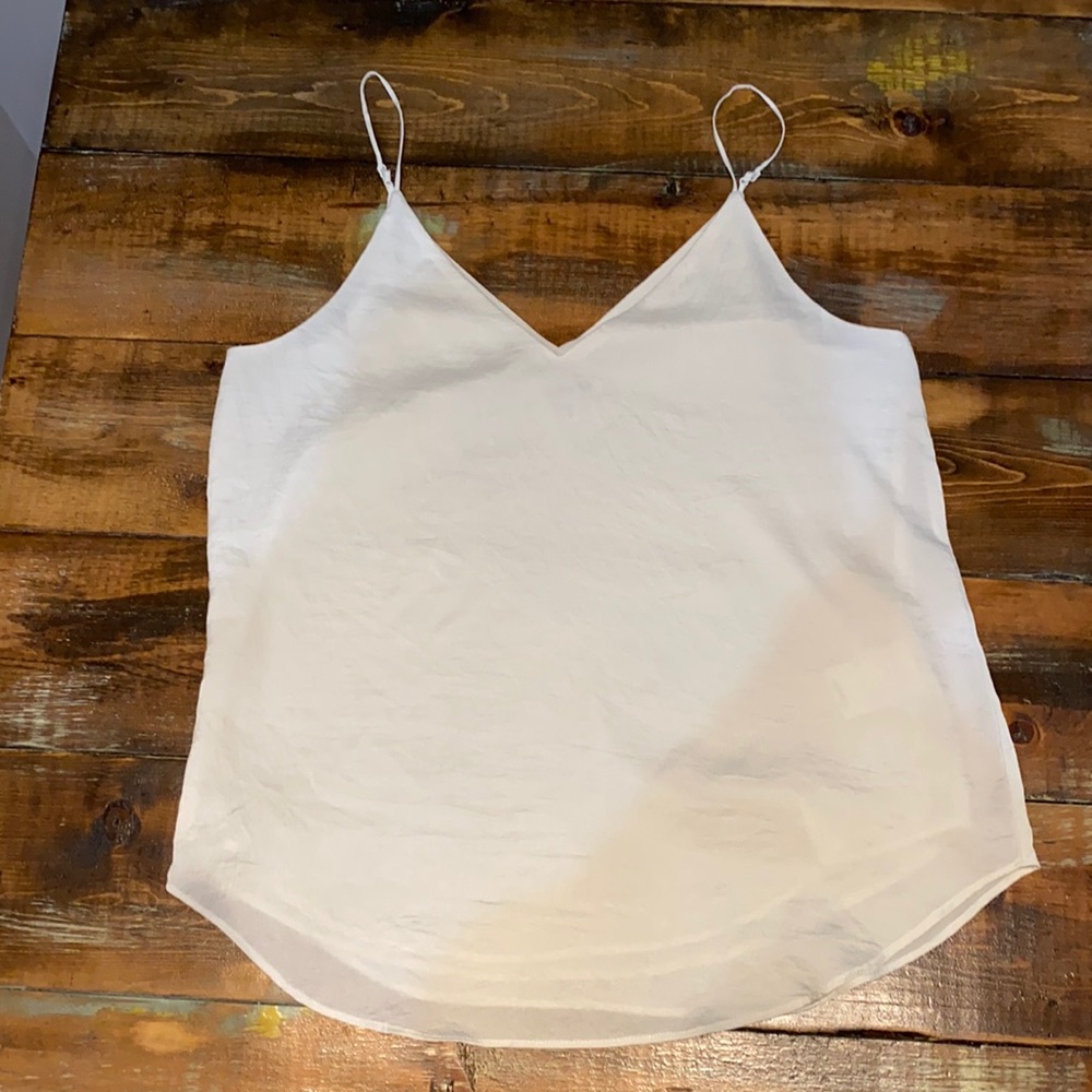 EXPRESS off-white tank top size Small